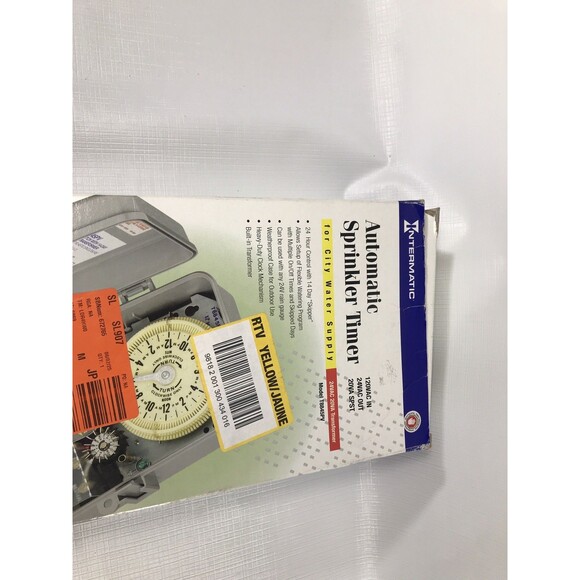 Intermatic T8845PV SPST 125-Volt Mechanical Cycle Irrigation Timer Rain Sensor - Picture 3 of 9